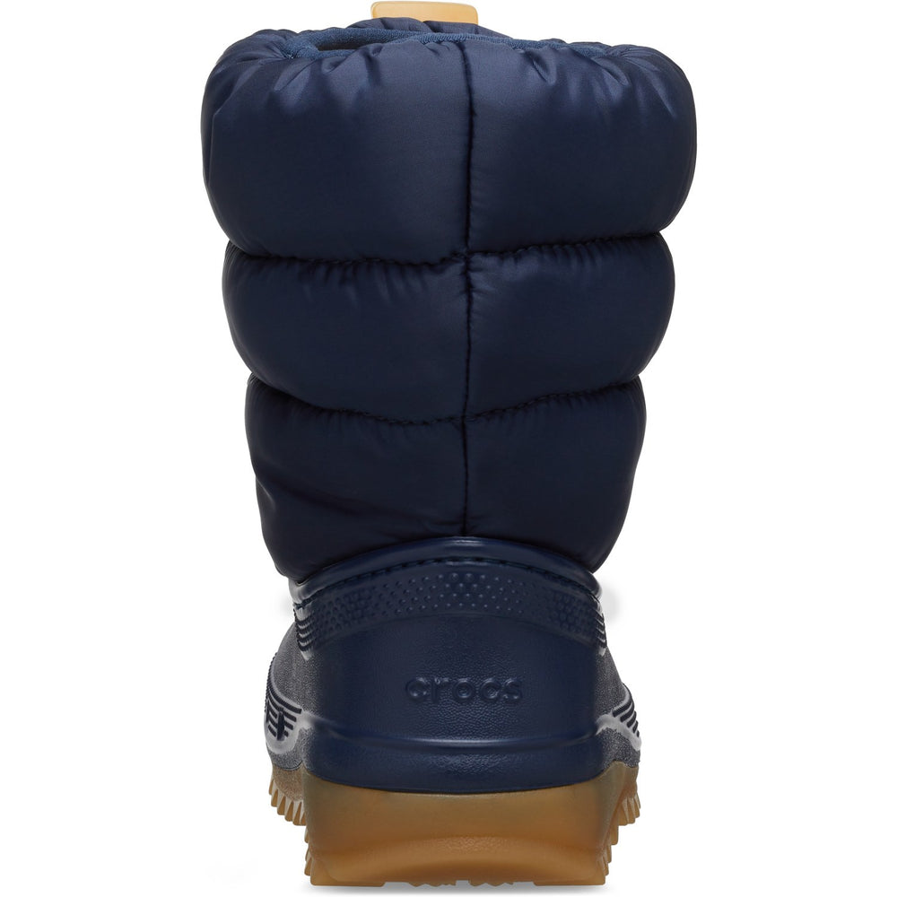 Køb Crocs Navy/Gum Classic Neo Puff Støvle