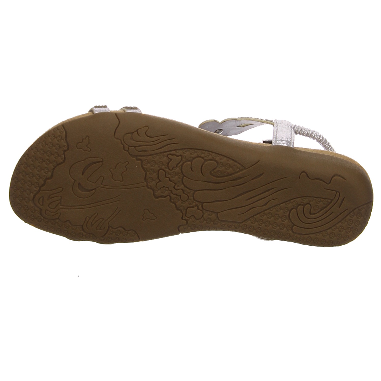 2 Go Shoes Sandale silber gold/silber/bronce