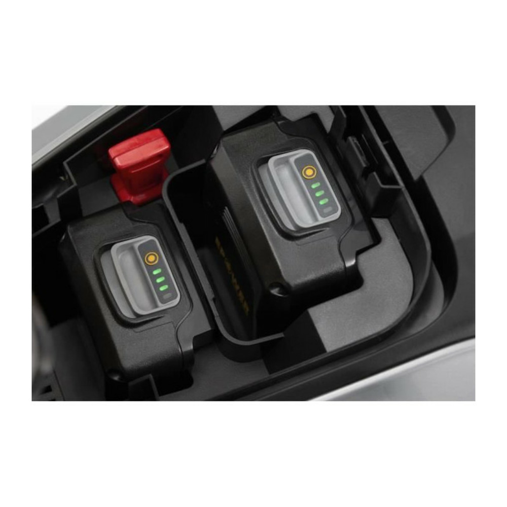Tondeuse a batterie - largeur : 34 cm - al1 3420 - 300 mu00b2 (livrée avec chargeur + 2 batteries 20v / 2 ah)