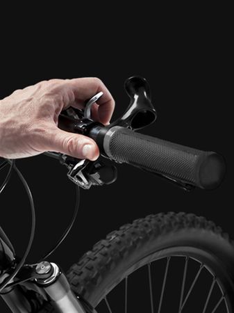SPIRGRIPS Ergo Innenlenker Griffe MTB  schwarz matt