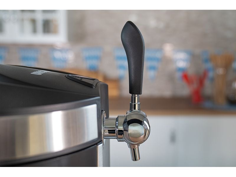 Unold Bierkühler Franzl Schwarz/Silber Bierzapfanlage
