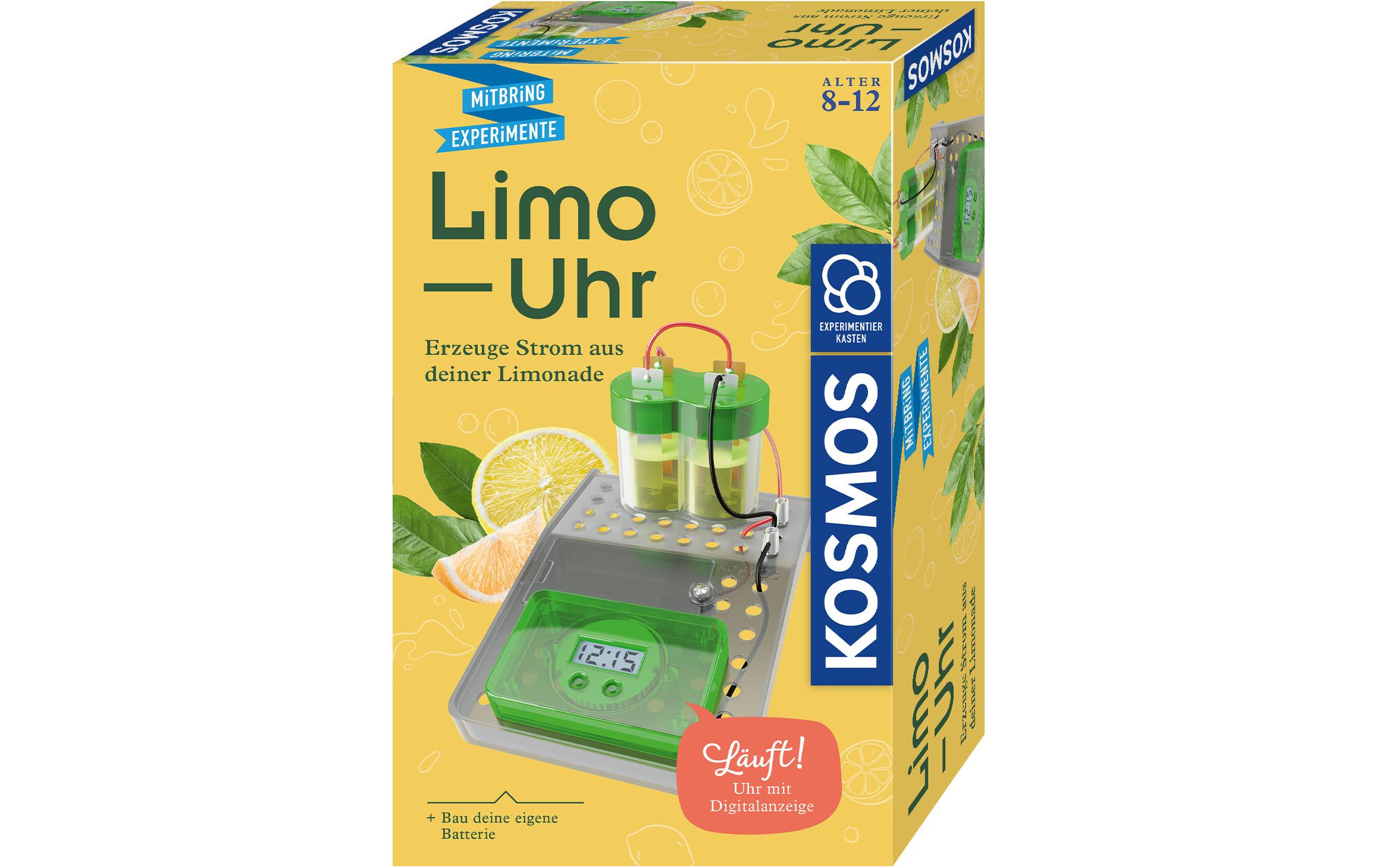 Experimentierkasten Limo-UhrEin cooler Elektro-Bausatz mit Wow-Effekt!