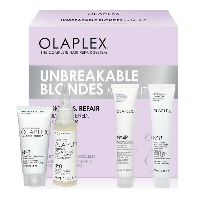 Unbreakable Blondes mini kit pour cheveux blonds et fragiles
