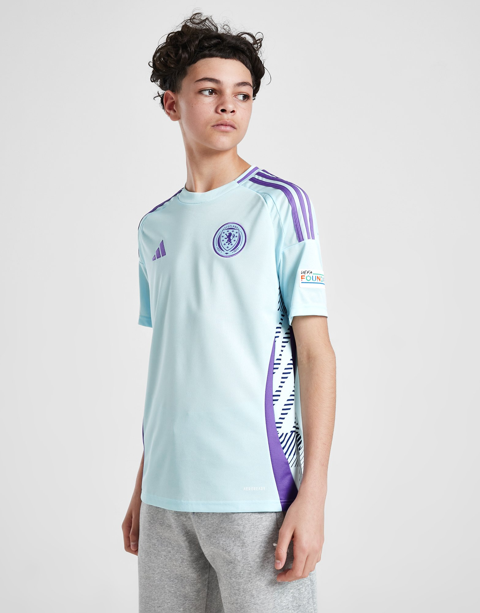 adidas Maillot Ecosse 2024/25 Euro Badge Match Extérieur