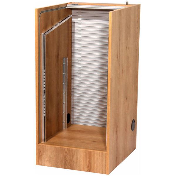 Thon Studio L-Rack 17U Media oak