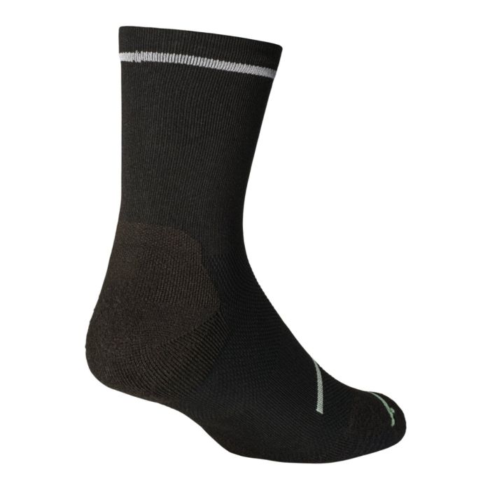 Odlo Unisex Strømper Ceramicool Reflective Socks Sort