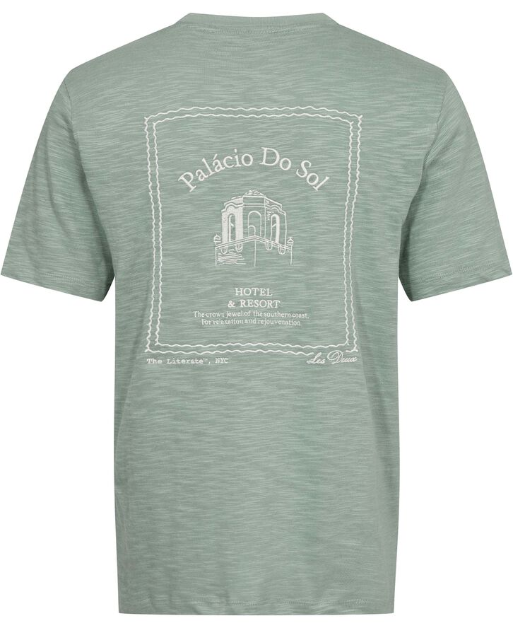 Les Deux Hotel T-Shirt Light jade green/light ivory