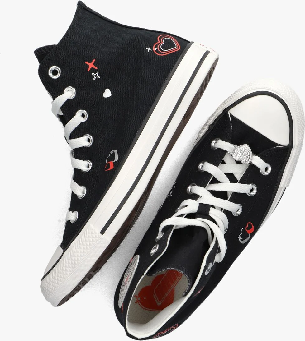 CONVERSE zwarte converse hoge sneaker chuck taylor all star hi dames