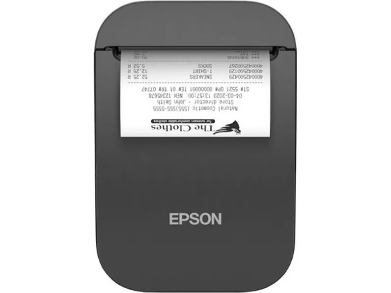Epson TM-P80II AC (131), Termisk, Mobil printer, 203 x 203 dpi, 65 mm/sek., Top og front, 75 µm