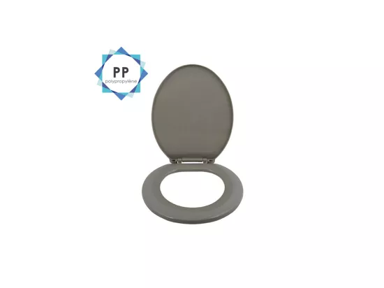 Abattant WC Taupe - Charnières PS MSV