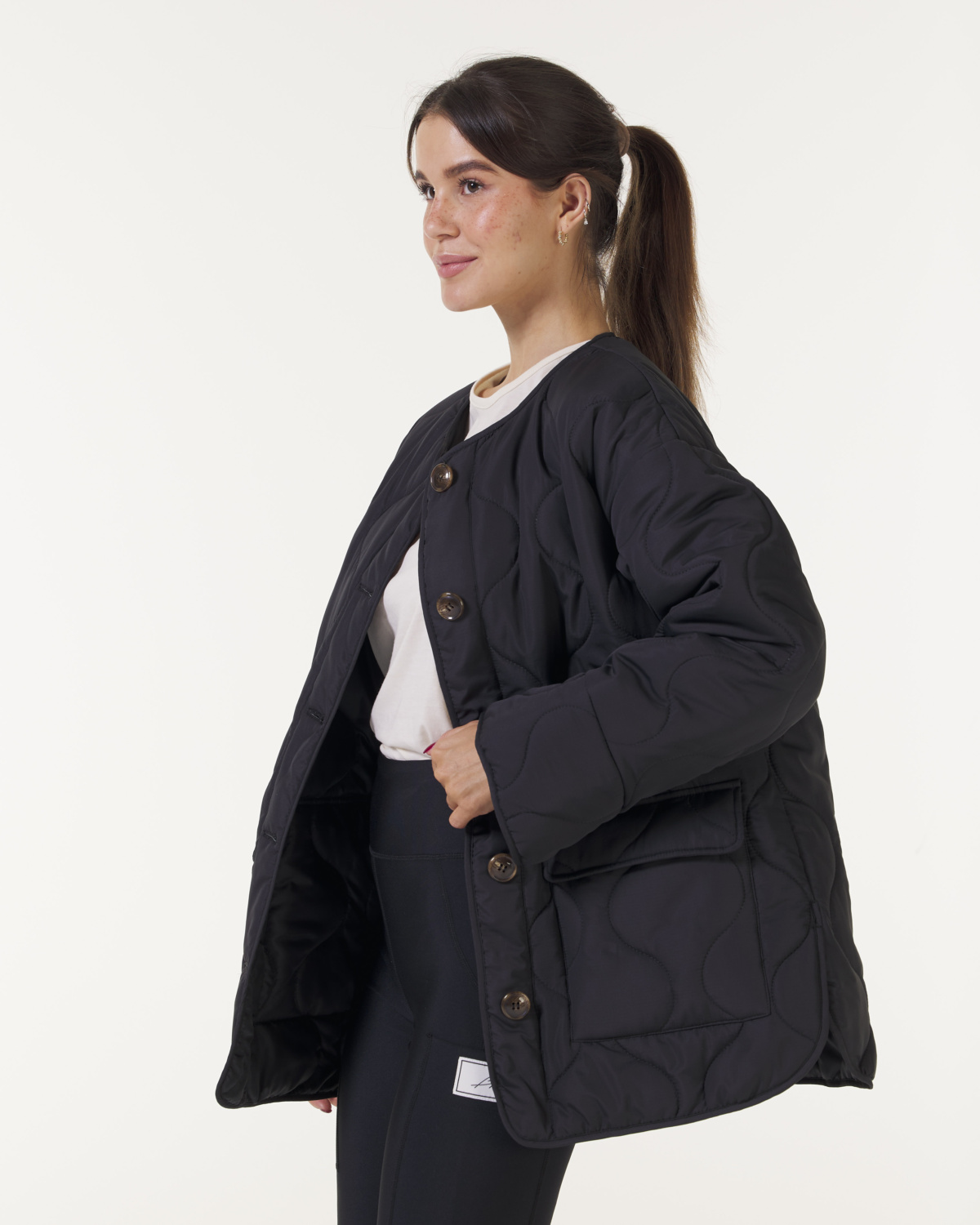 Bumpro Downtown Quilted Jacket Black