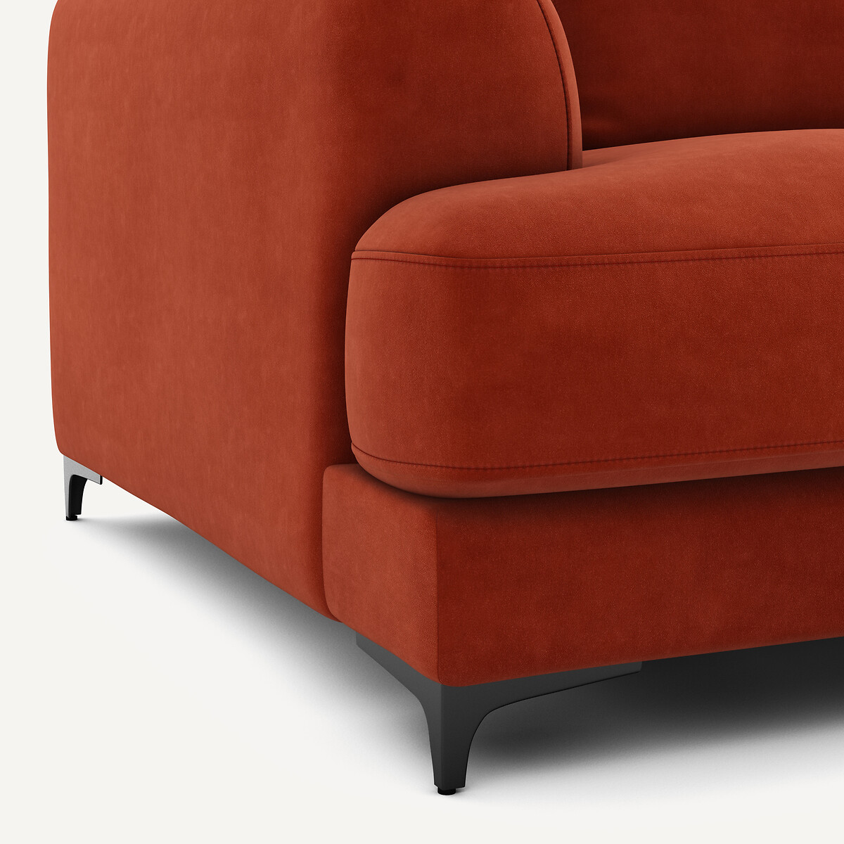 AM.PM<br>Sofá-cama de veludo de 4 lugares, Marsile