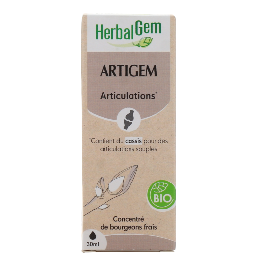 Herbalgem Artigem articulation : souplesse articulaire - Gemmothérapie