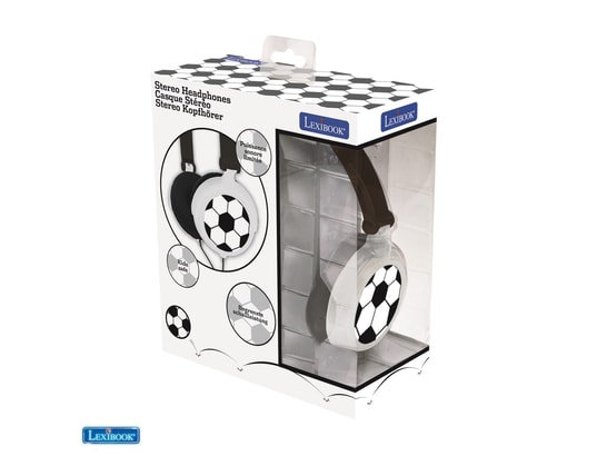 LEXIBOOK - Casque audio stéréo – design football