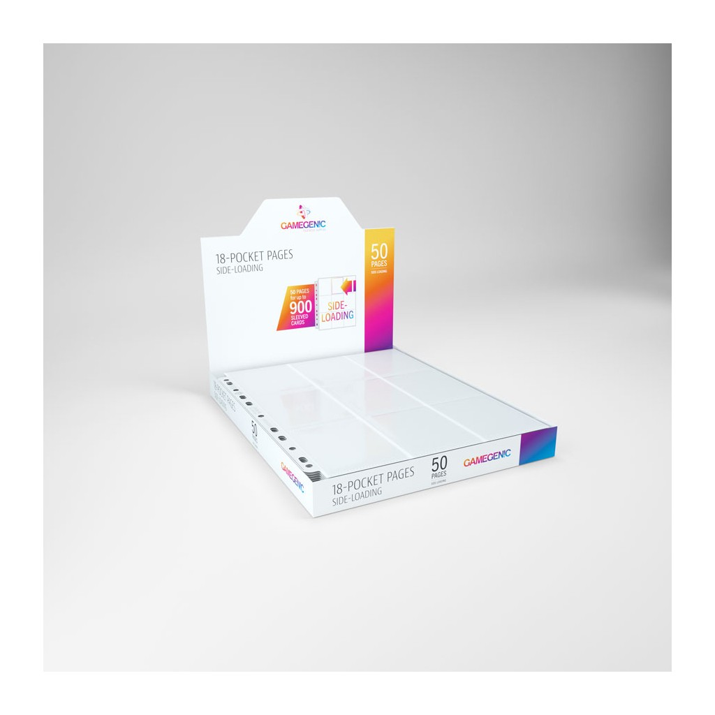 Gamegenic - Sideloading 18-Pocket Pages DISPLAY