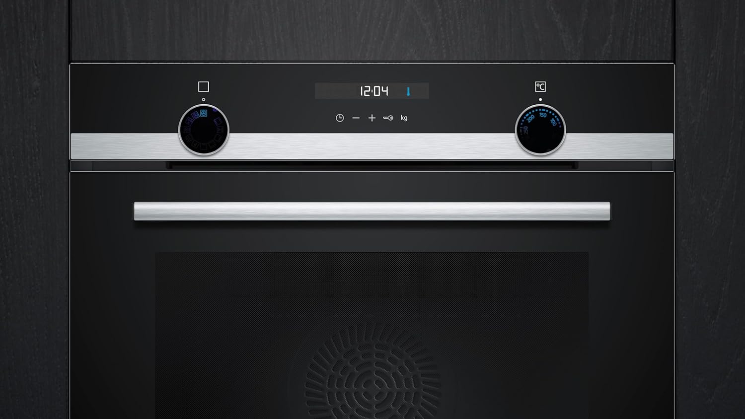 Siemens HB517GBS3, iQ500, Einbau-Backofen 60 x 60 cm, Hydrolytische Reinigungshilfe, lightControl für intuitive Bedienung, 3D Heißluft, cookControl10 Automatikprogramme, Schnellaufheizung, softMove