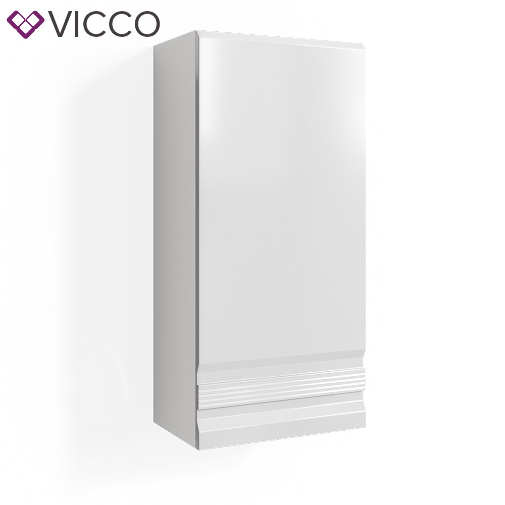 VICCO Bad Hängeschrank FREDDY weiß hochglanz Wandschrank Badschrank