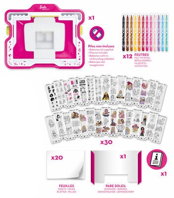Maped Creativ Barbie Lysbord