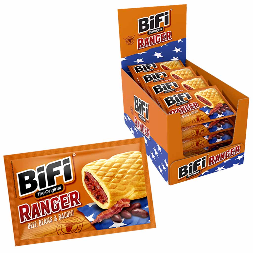 Bifi Ranger Beef, Beans & Bacon 20x60g=1,2kg MHD:21.3.25