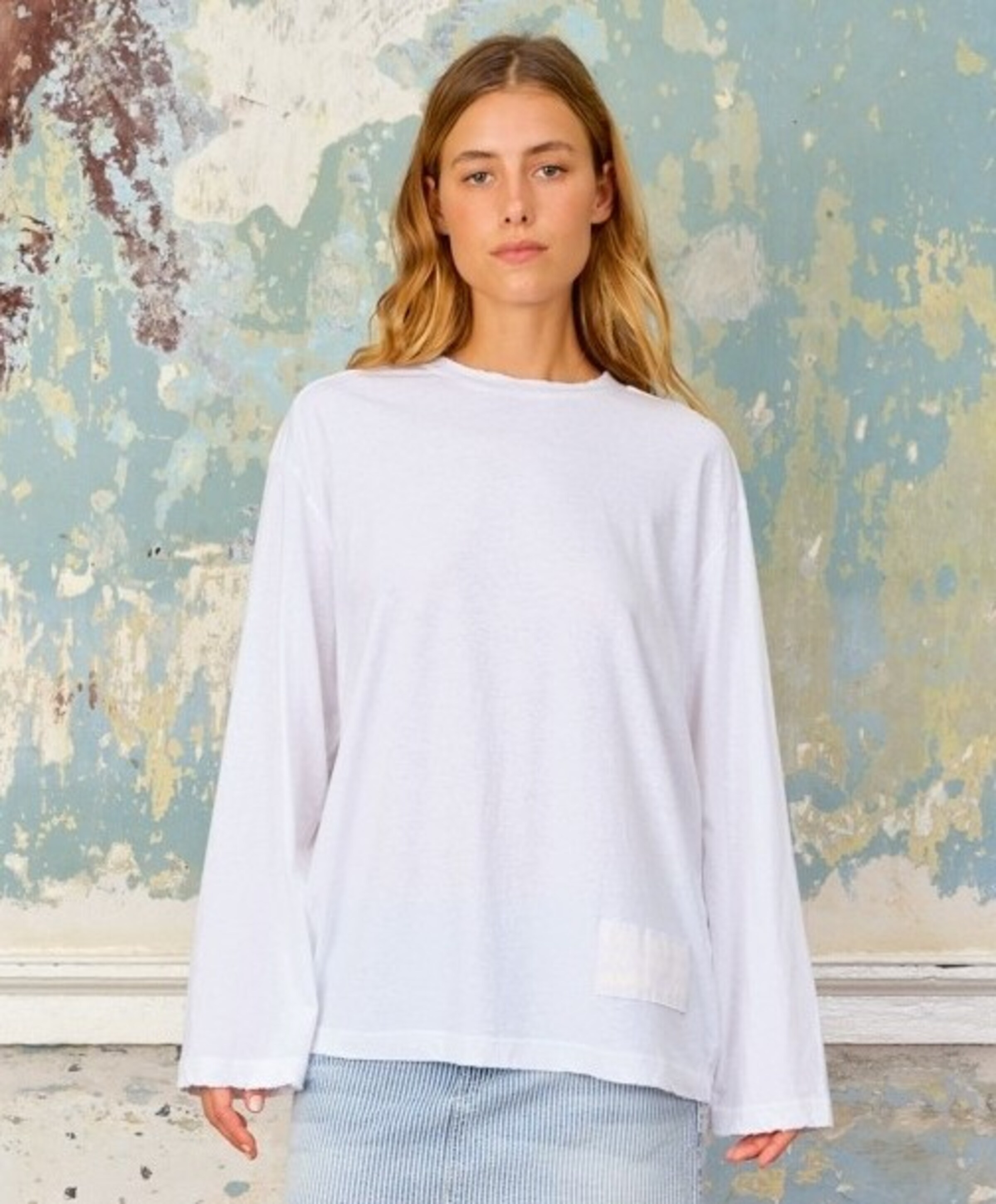 Sea Me Happy Dames longsleeve wit