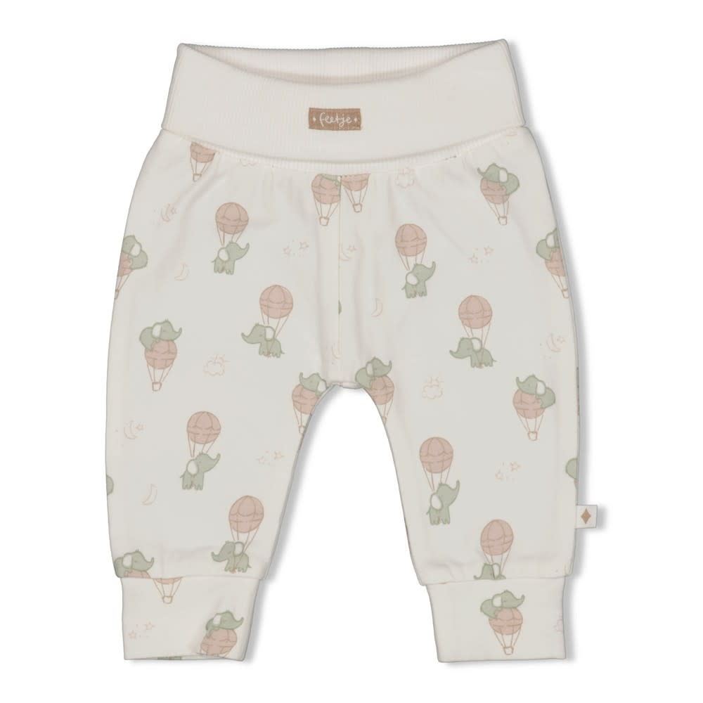 Feetje Feetje broek aop - Elephant offwhite