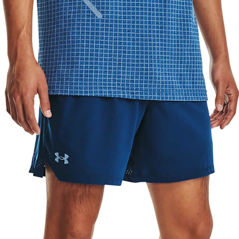 Under Armour VANISH WOVEN 6IN - Short Homme bleu