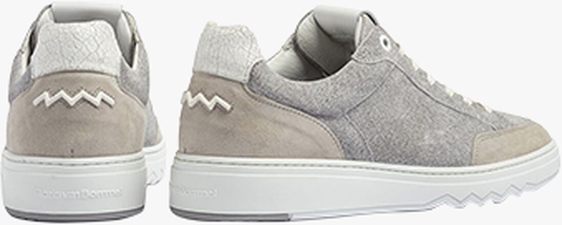 FLORIS VAN BOMMEL lichtgrijze floris van bommel lage sneakers sfm-10183