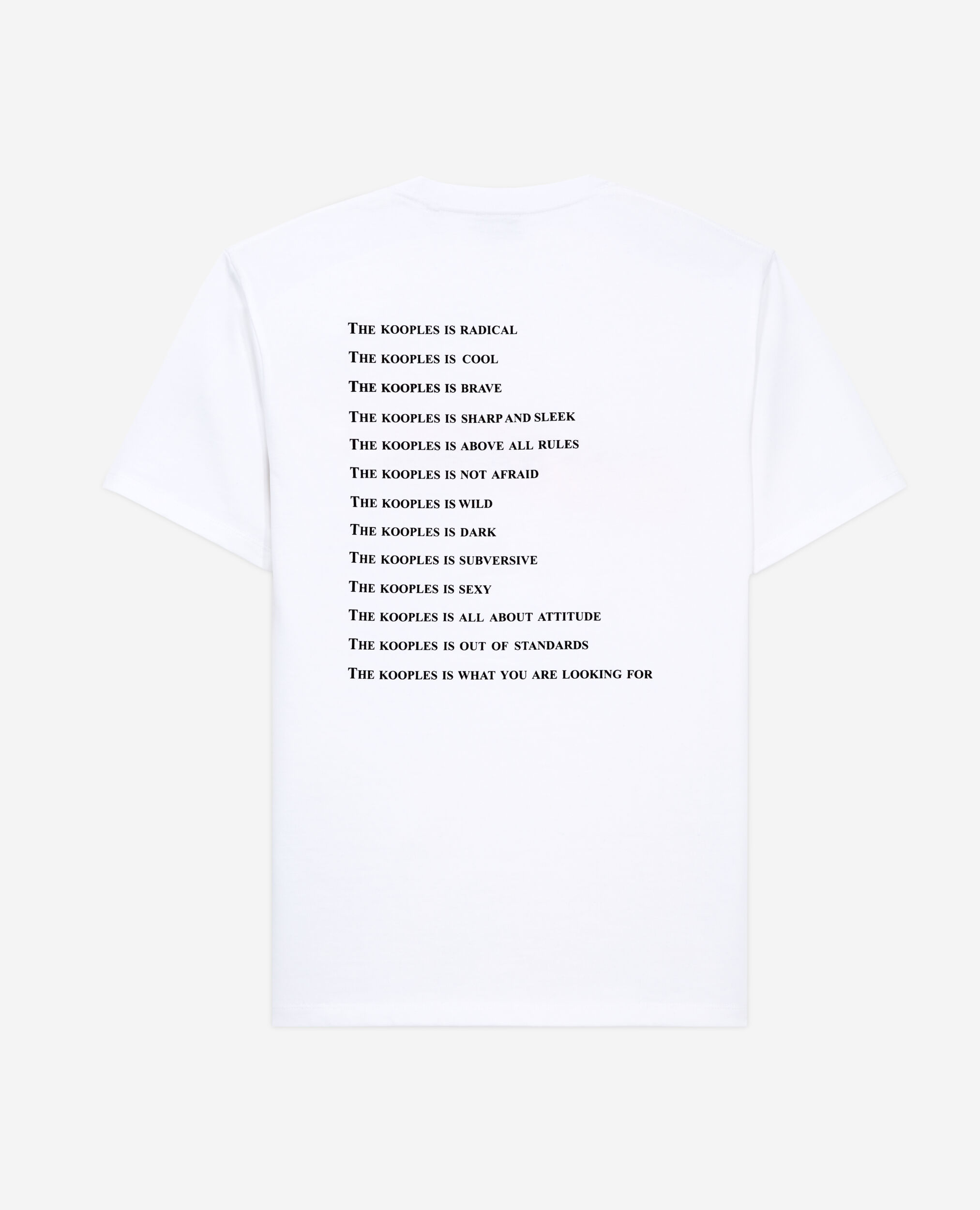 T-shirt What is blanc
