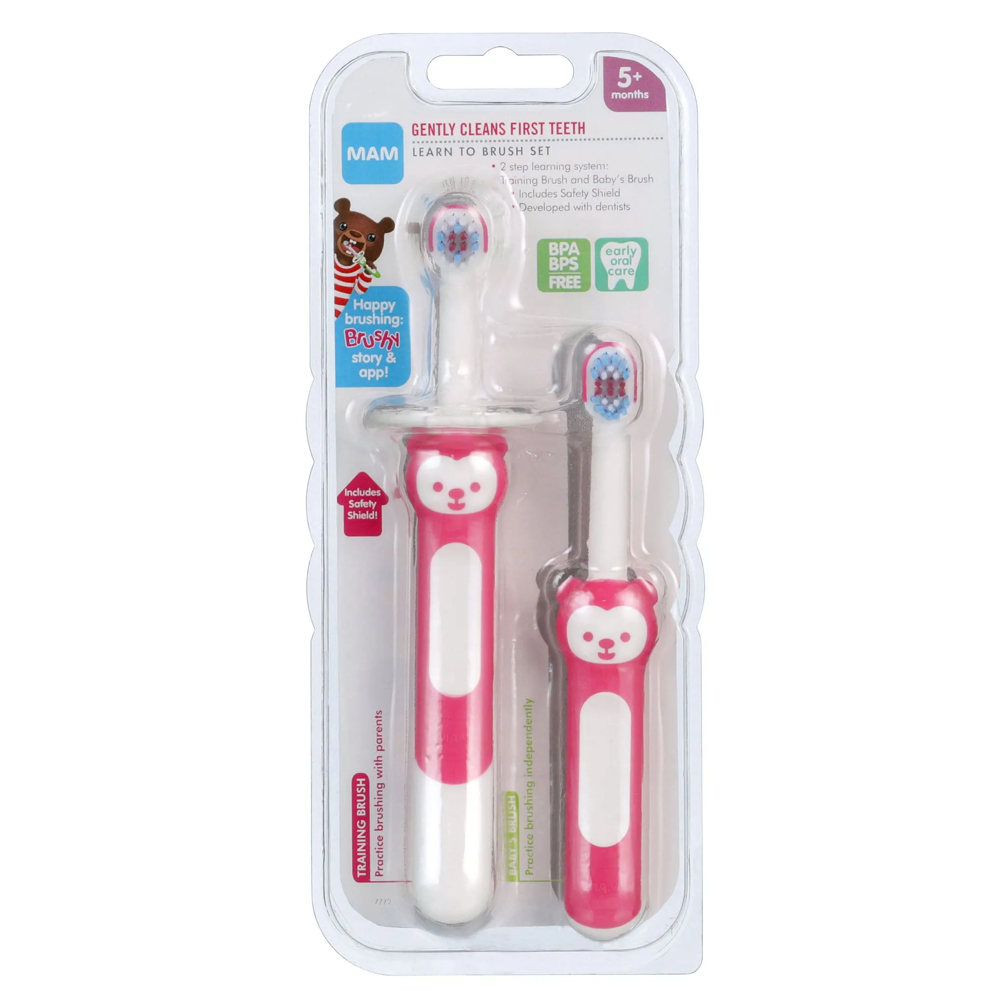 Mam Baby Brosse à Dents Paquet de 2 5mois+
