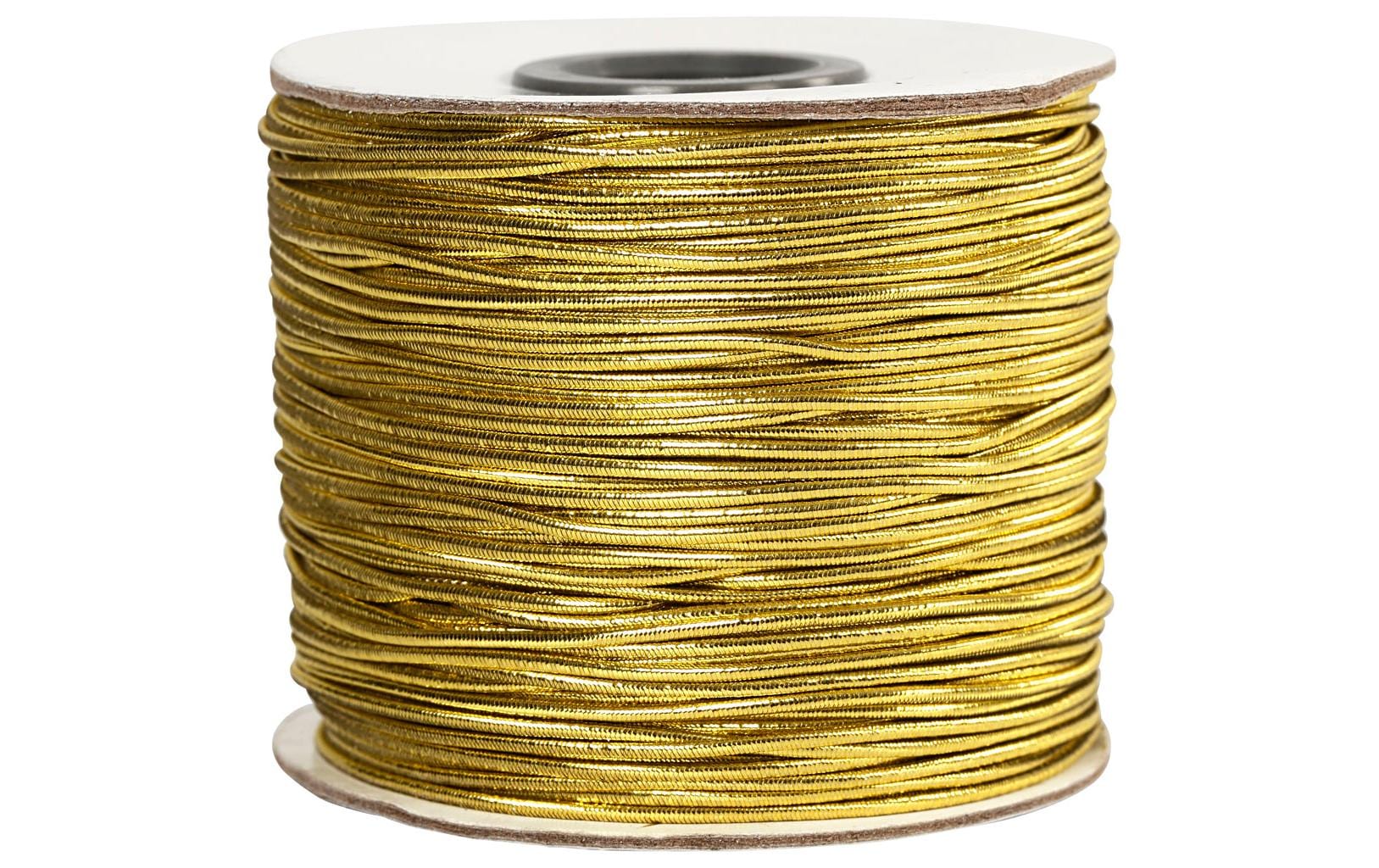 Elastikschnur 1 mm Gold, 100 mElastikband