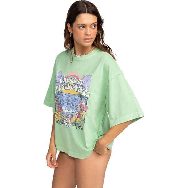 T-shirt ROXY SWEET SHINE B W ZEPHYR GREEN