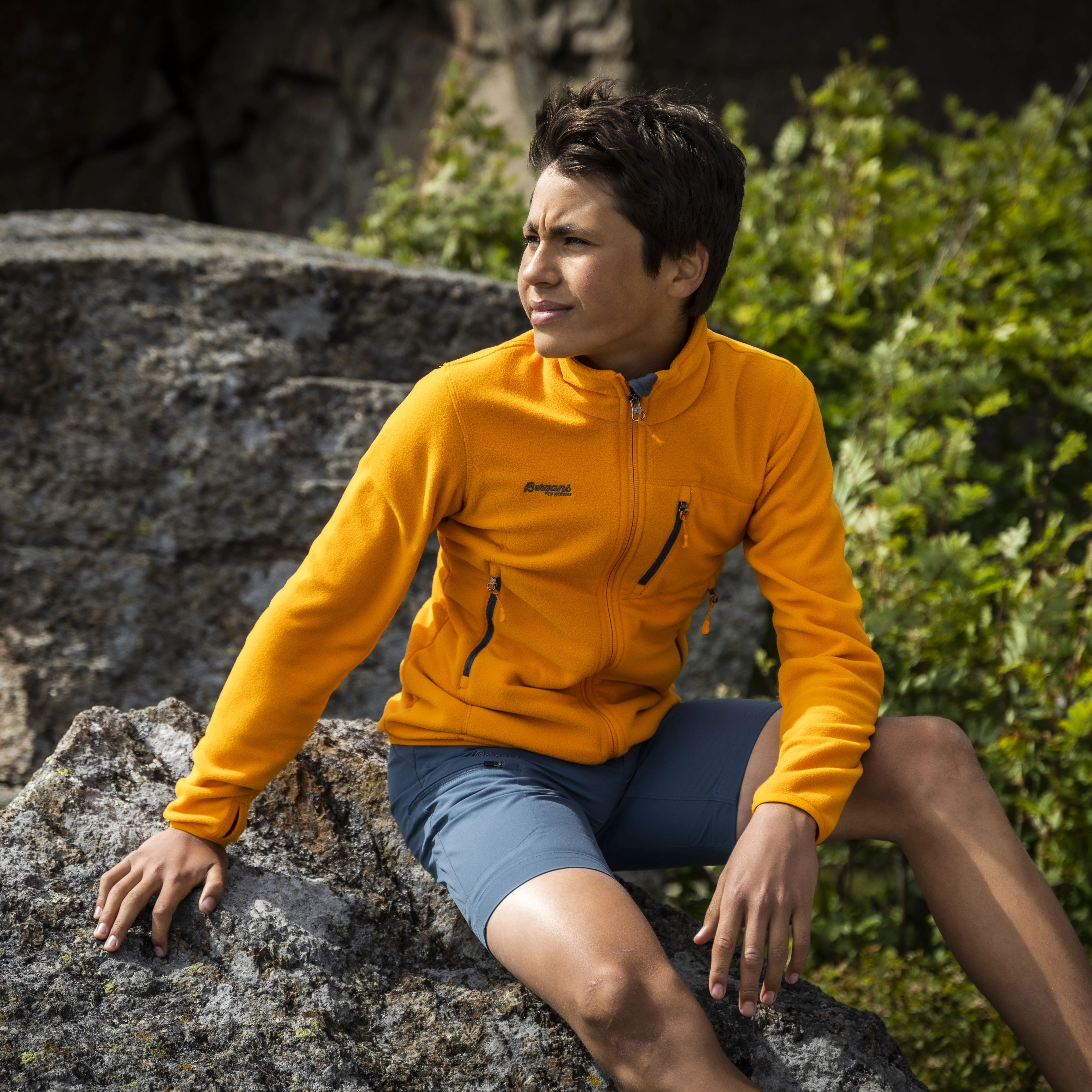Runde Youth Jacket Cloudberry Yellow