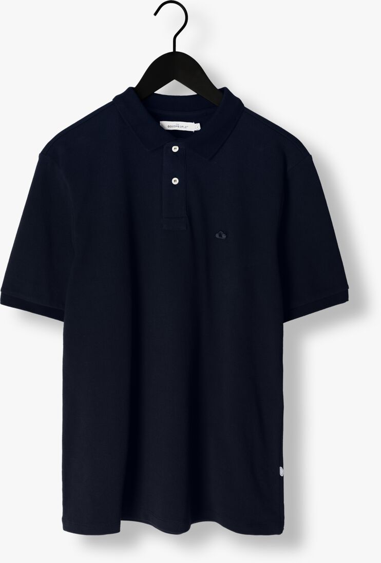 THE GOODPEOPLE donkerblauwe the goodpeople polo paul