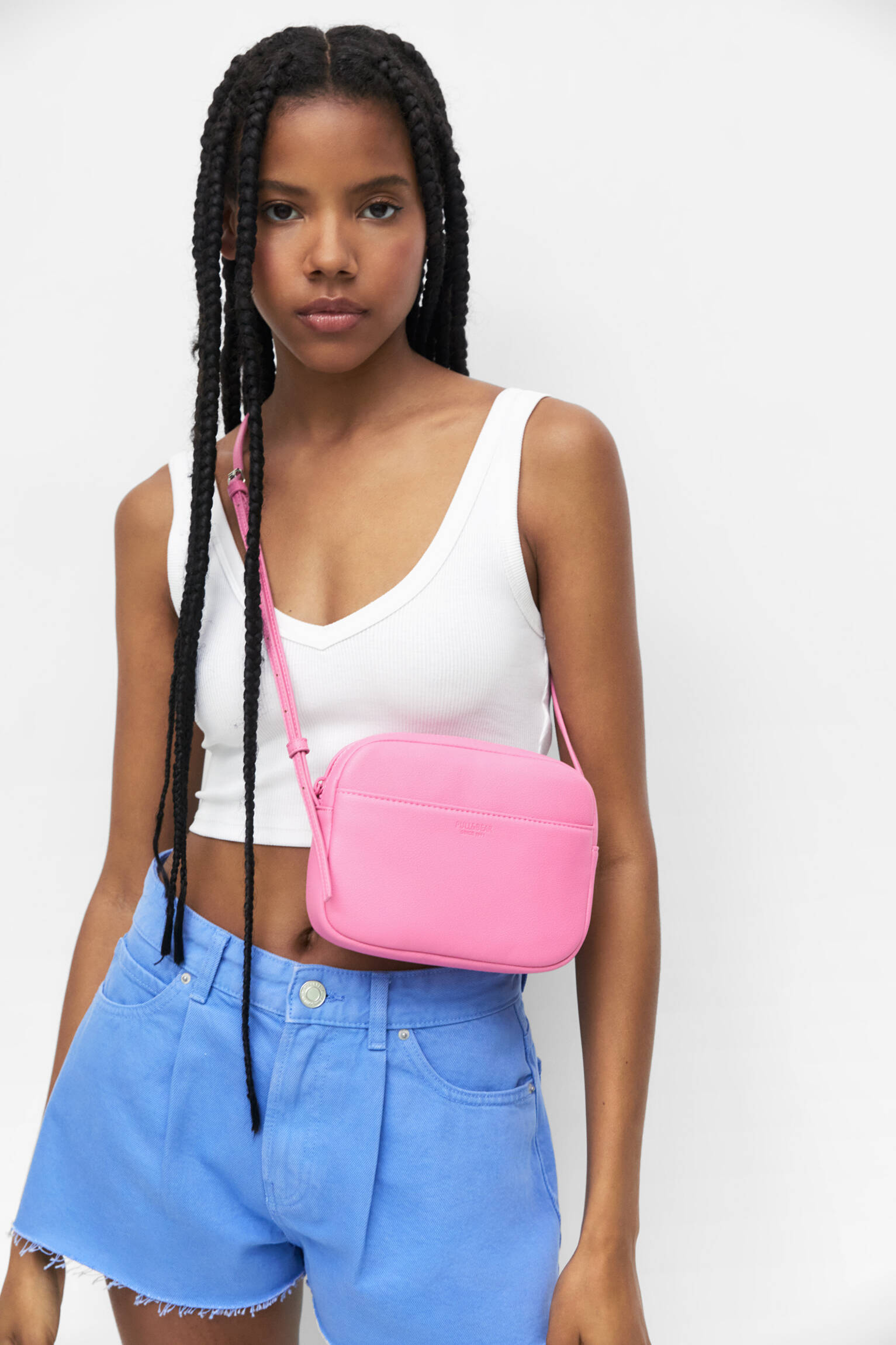 Mini Bolsa Transversal Urbana - Rosa