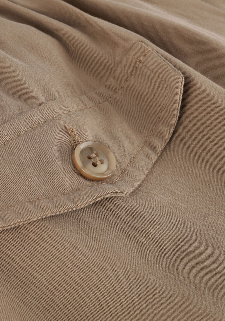 SUMMUM bruine summum cargobroeken trousers cargo tencel
