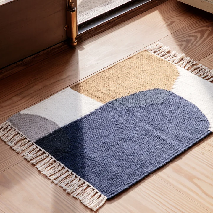 Ferm Living - Kelim Rug, Merge, 140 x 200 cm