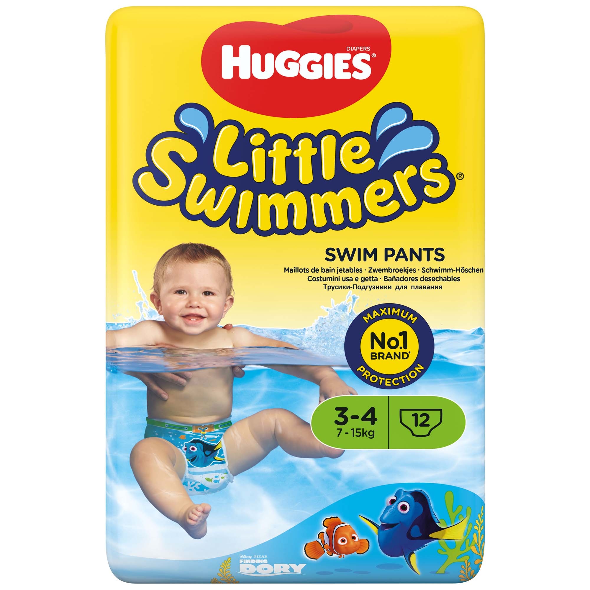 Huggies Little swimmers zwemluiers 3/4 7-15kg  - luiers - Prénatal