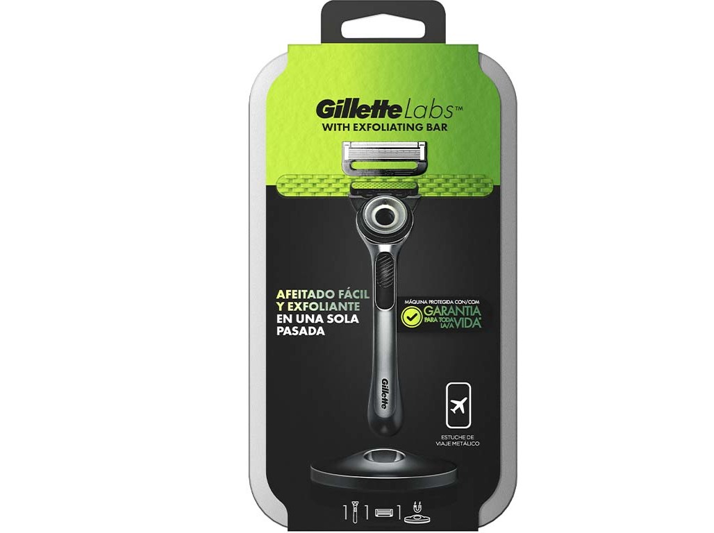 Conjunto Gillette Labs com Máquina de Barbear e Estojo de Viagem