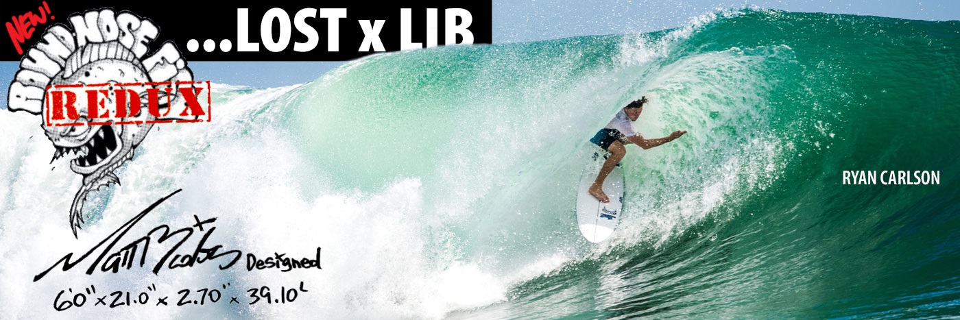 Lib Tech Lib X Lost Round Nose Fish Redux 5'6