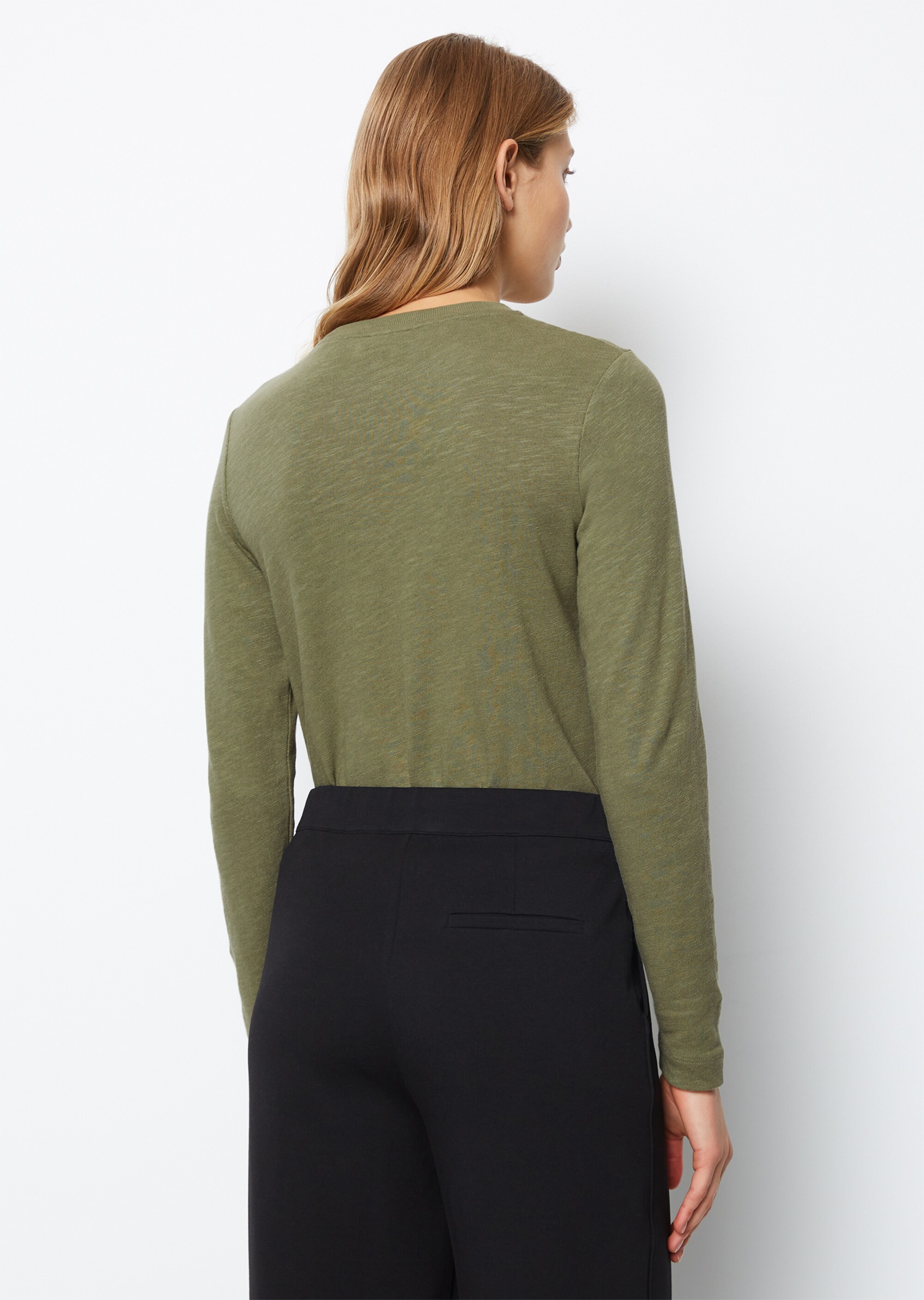 Heavy-Slub-Jersey Longsleeve regularaus Organic Cotton
