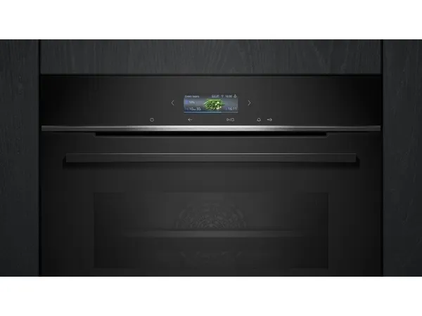 Siemens iQ700 CB774G1B1, Medium, Elektrisk ovn, 47 L, 47 L, 30 - 300 °C, Katalytisk   pyrolytisk