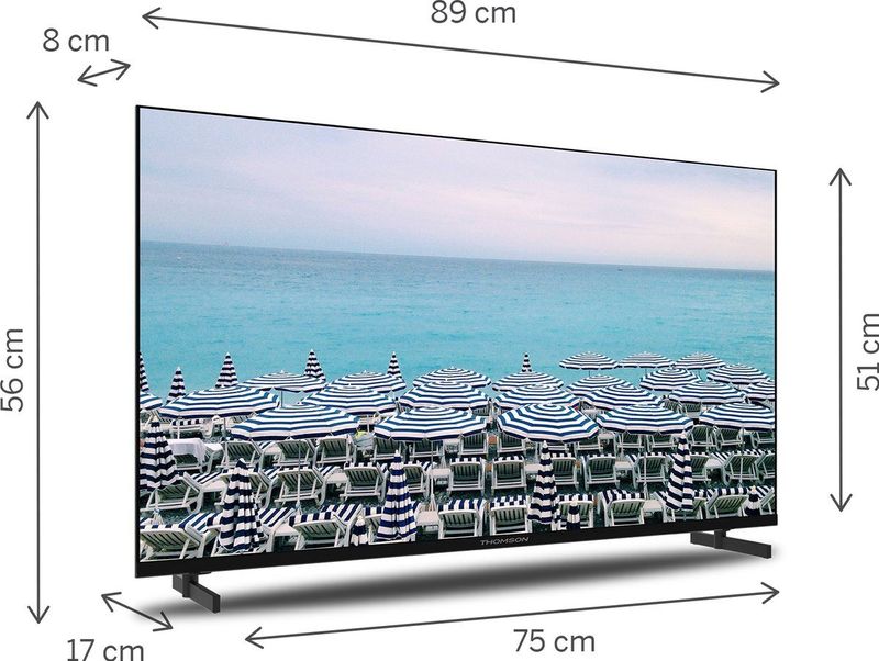Thomson - 40FD2S13 - Full HD TV - Zwart - LED