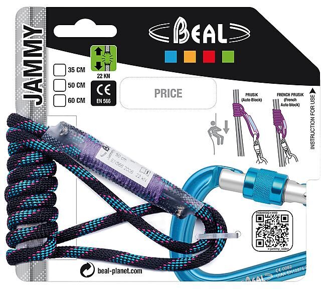 BEAL - CORDELETTE JAMMY AUTOBLOQUANT