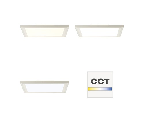 LED Paneel RGB Dimbaar 25W 2470 lm CCT 2700-6500K 40x40 cm + Afstandsbediening Wit