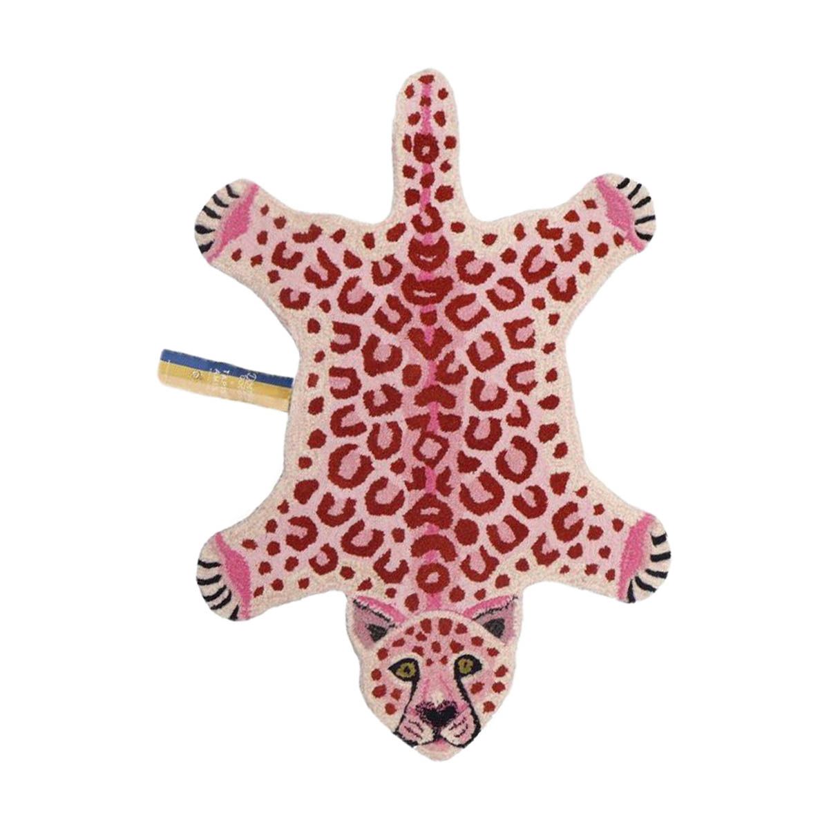 Petit tapis léopard rose Doing Goods