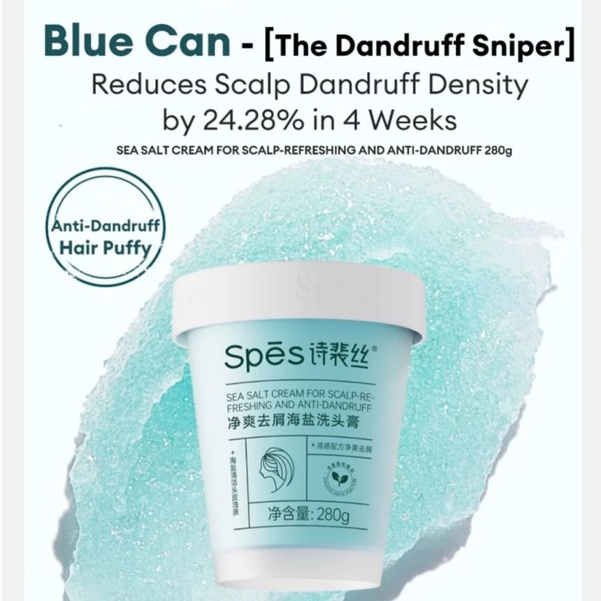 Spes - Proefpakket Fluffing Moisturizing Sea Salt Shampoo