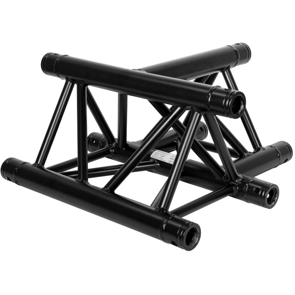 Duratruss DT 33/2-T36-T t-stuk - mat zwart
