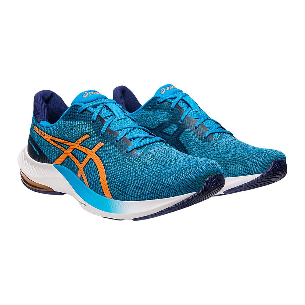 Asics GEL-PULSE 14 - Chaussures running Homme island blue/sun peach
