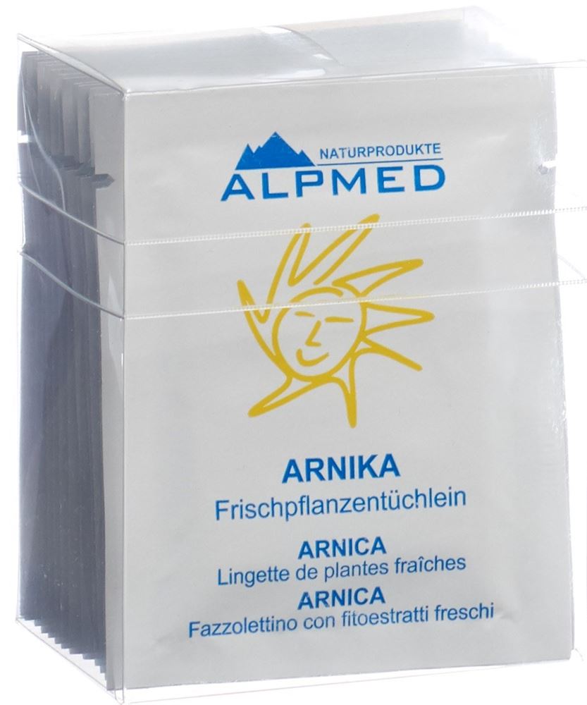 Alpmed Frischpflanzentüchlein<br>13 Stück, Arnika