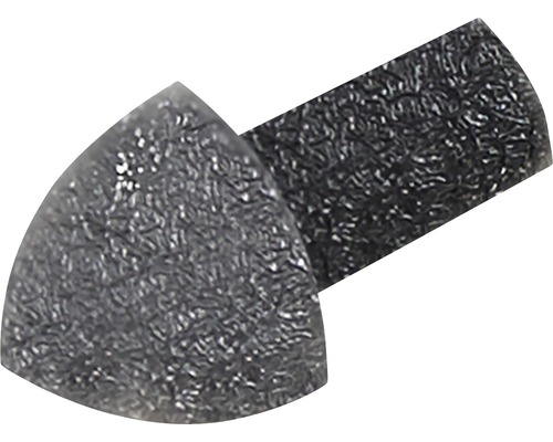 Durondell buitenhoekbeslag, aluminium, antraciet finish, 2 stuks